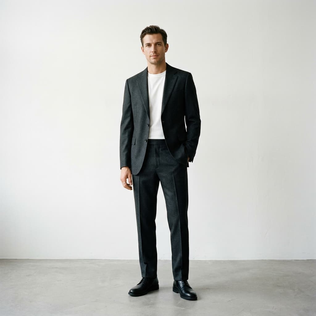 Charcoal Suit Jacket