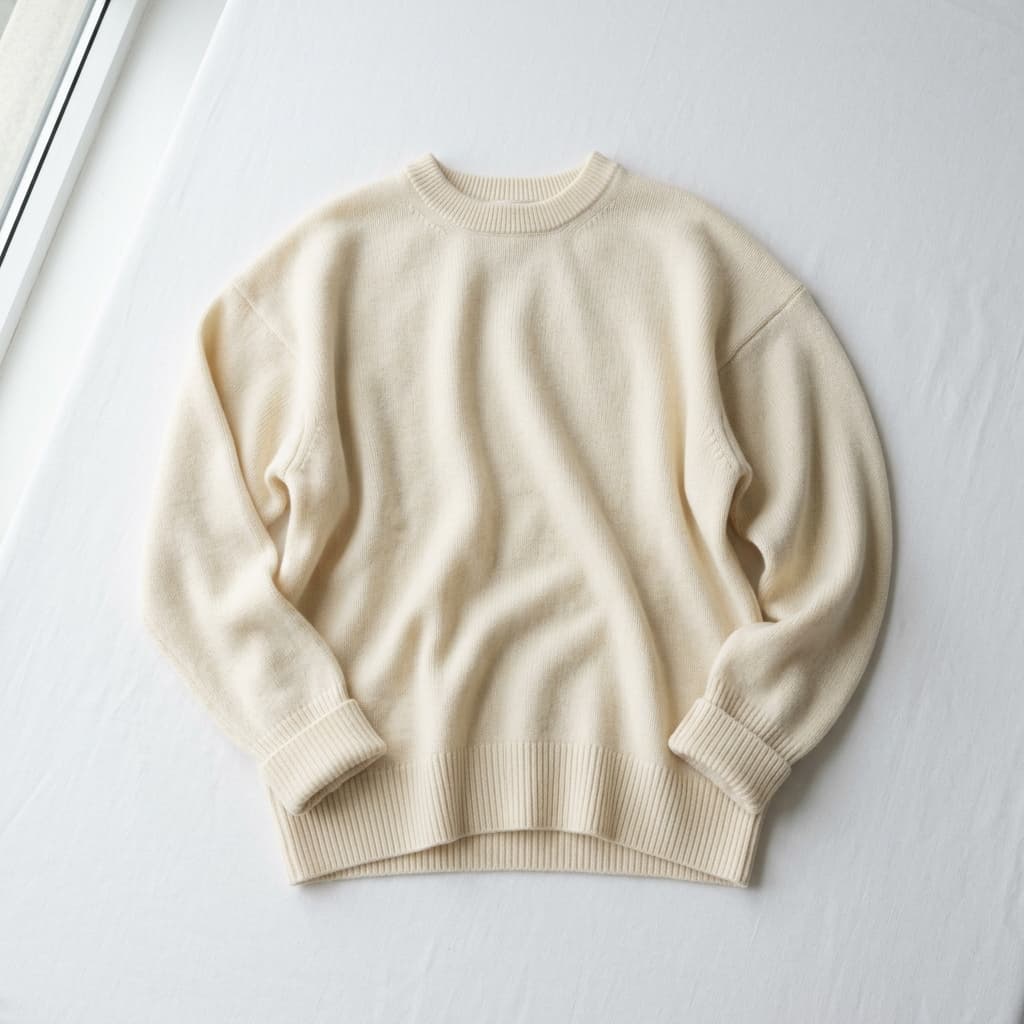 Oversized Cashmere Crewneck