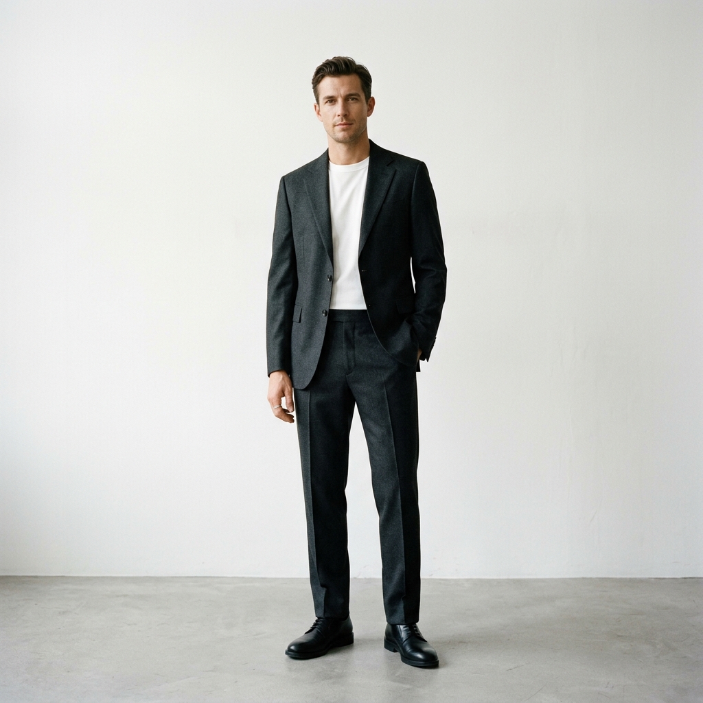 Charcoal Suit Jacket